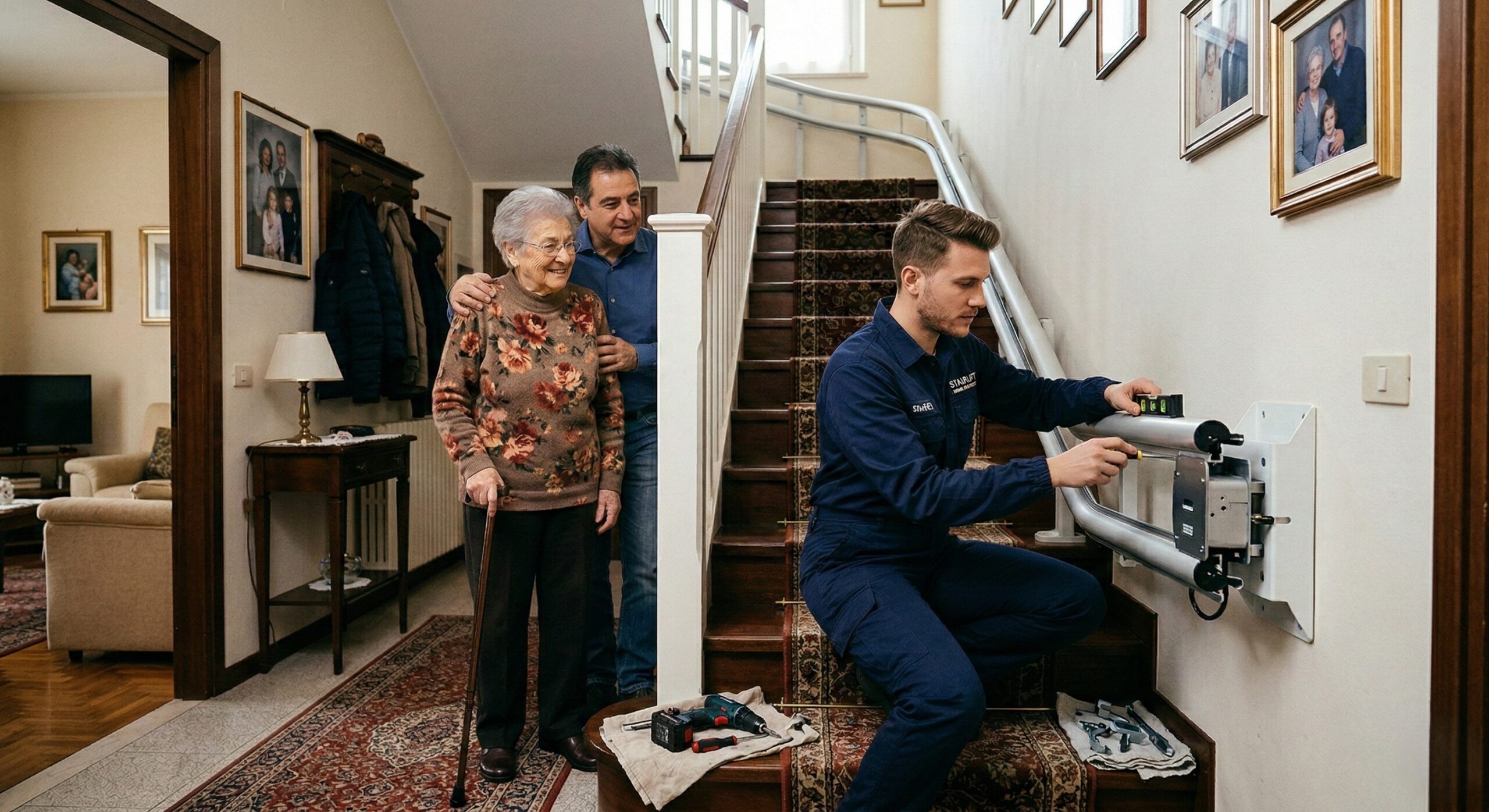 Installazione montascale